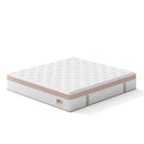 12" King Size Firm Hybrid Mattress, Gel Memory Foam & Pocket Springs, Pressure Relief, Motion Isolation, Ergonomic Bed - White