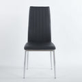 Chrome Leg Dining Chair (Set of 4)