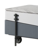 Wilkins - High Gloss Coffee Table With Lift Top - Gray / White