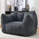 Comfortable Chenille Sofa Chairs With Highly Resilient Foam For Living Rooms And Bedrooms
