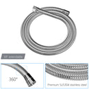 10" Square Dual Shower Head System Wall Mounted With Rough In Valve Modern Bathroom Fixture