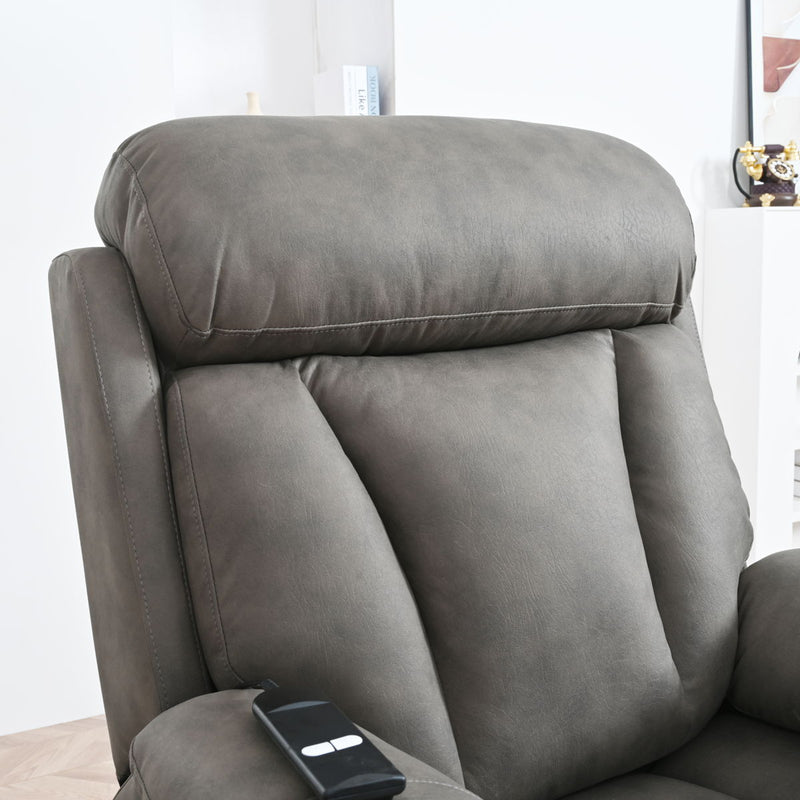 Lift Chair Recliner For Elderly Power Remote Control Recliner Sofa Relax Soft Chair Anti-Skid Australia Cashmere Fabric Furniture Living Room