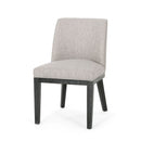 Modern Dining Chair With Durable Fabric Upholstery And Sturdy Wooden Frame (Set of 2)