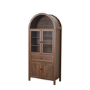 Retro Dome Cabinet With Large Storage Space