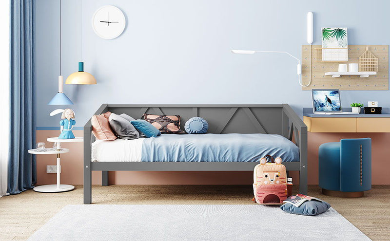 Elegant Design Daybed With Slat Support