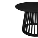 Modern Round Coffee Table With Grille Moldin