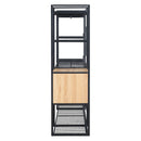 Open Style Wardrobe With Hanging Rails, Shelves And Drawers