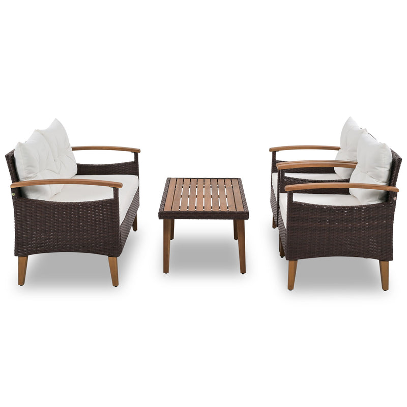 4 Piece Garden Furniture, Patio Seating Set