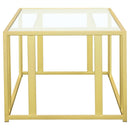 Adri - Rectangular Glass Top Coffee Table