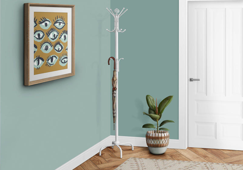 Free Standing Coat Rack 12 Hooks For Entryway