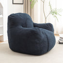 Comfy Bean Bag Chair With Filler, Fluffy And Cozy Seating