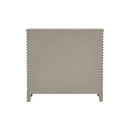 Fancy Design Chest With Ample Storage - Gray