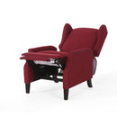 Westeros Wing Back Fabric Upholstered Recliner