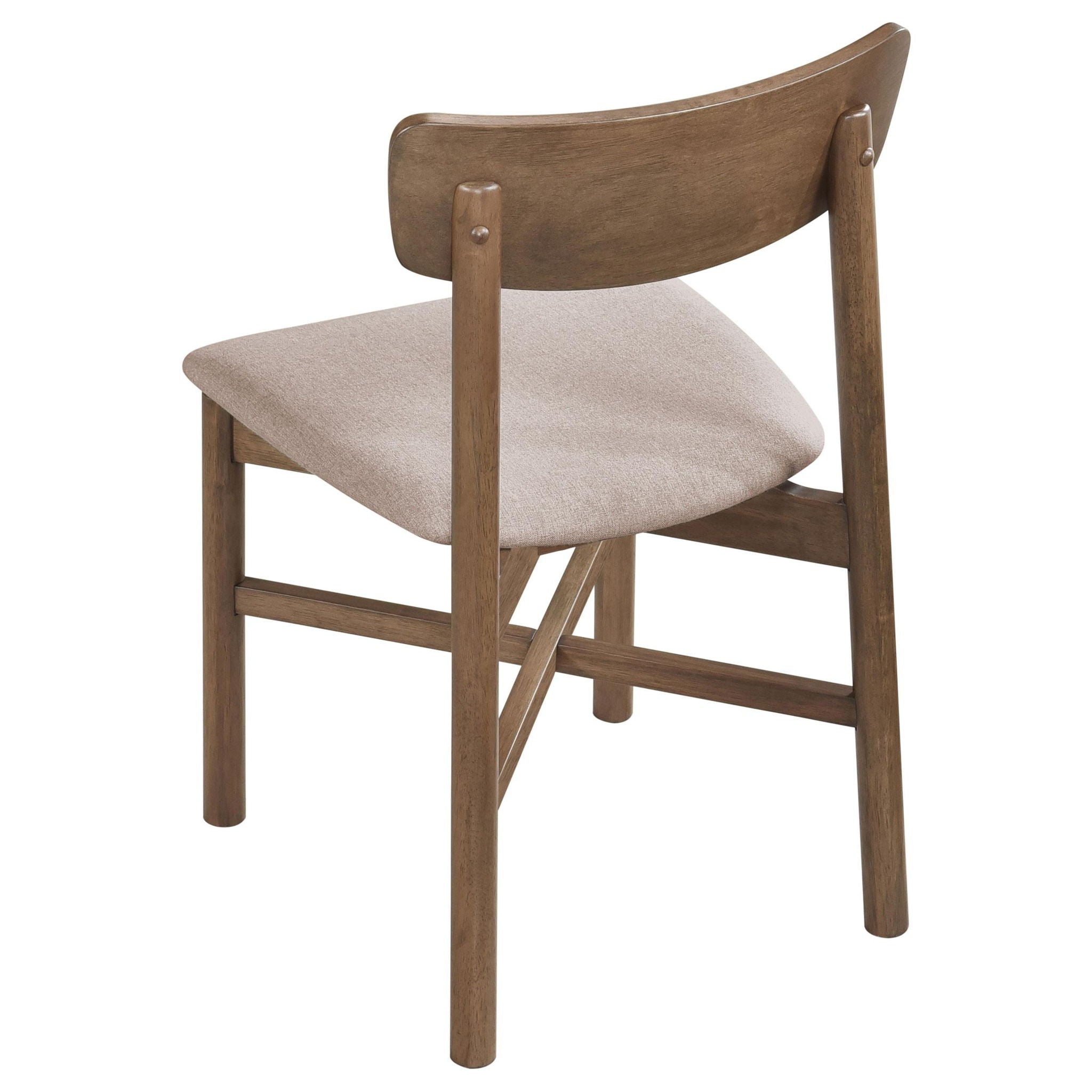 Parkridge Dining Side Chair Natural Walnut (Set of 2) - Atlantic Fine Furniture Melbourne FL