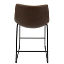 Duke - Contemporary Counter Stool (Set of 2)