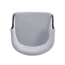 Contemporary Upholstered Dining Chairs With Metal Legs (Set of 2)