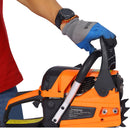 52Cc Gasoline Chainsaw With 20" Oregon Bar And Chain For Wood Cutting Plastic - Orange