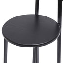 Modern Bar Stools With Backrest For Kitchen (Set of 3)