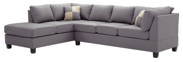 Malone - G642B-SC Sectional (3 Boxes) - Gray