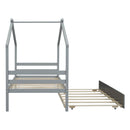 House-Shaped Bed With Trundle