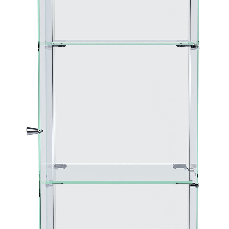 Premium 5 Tier Glass Display Case With 5 Dynamic LED Modes