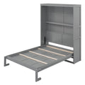Murphy Wall Bed With Shelves, Space Saving