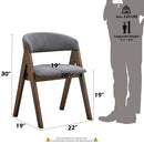 Keiki - Side Chair (Set of 2) - Walnut