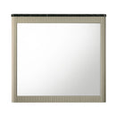 Travonte - Mirror - Gray / Beige