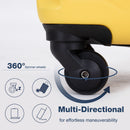 3 Piece Luggage Sets Lightweight Suitcase With Two Hooks, Spinner Wheels, Tsa Lock, Durable Hard Shell