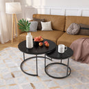 Round Nesting Coffee Table (Set of 2)