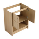 Modern Freestanding Bathroom Vanity With Ceramic Sink And Soft Closing Doors