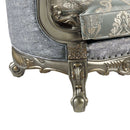 Miliani - Chair With Pillow - Fabric & Antique Bronze