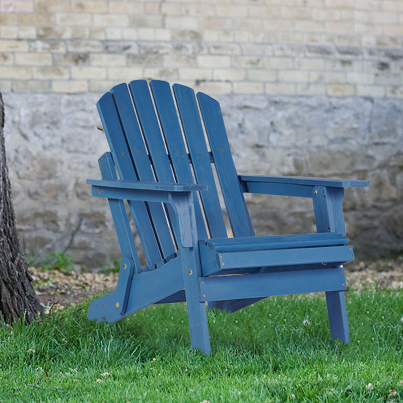 Oversize Outdoor Folding Adirondack Chair, Patio Chair For Garden
