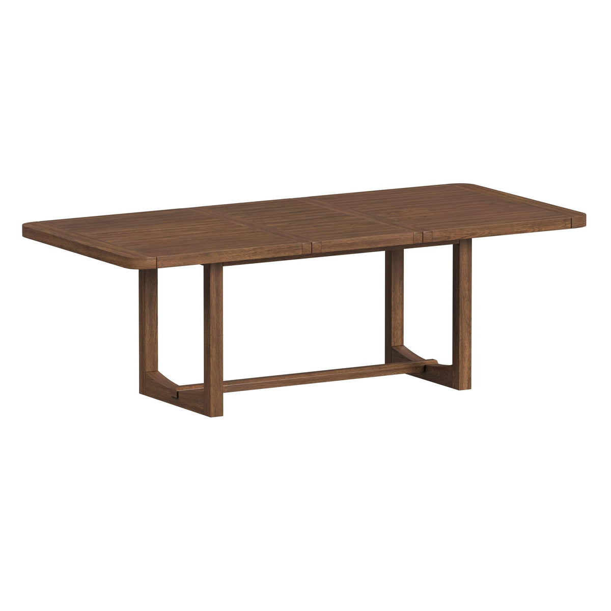 Glinda Dining Table With 18" Leaf in Brown by Elements International