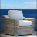 Stylish Sofa Seating Group With Cushions Perfect For Outdoor Gatherings