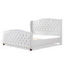 Marcella - Upholstered Shelter Headboard Bed Set