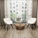 Medieval - Table And Dining Chair Set For Home Kitchen - White / Wood