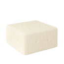 Modern Minimalist Ottoman Sofa Compressed Sectional Corduroy Couch Sleeper