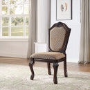 Chateau De Ville - Side Chair (Set of 2) - Fabric & Espresso