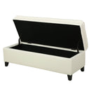 Juliana - Storage Ottoman With Birch Legs