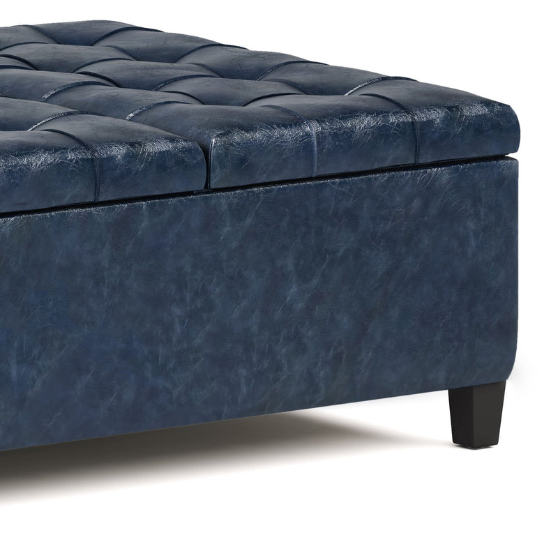 Harrison - Upholstered Coffee Table Storage Ottoman