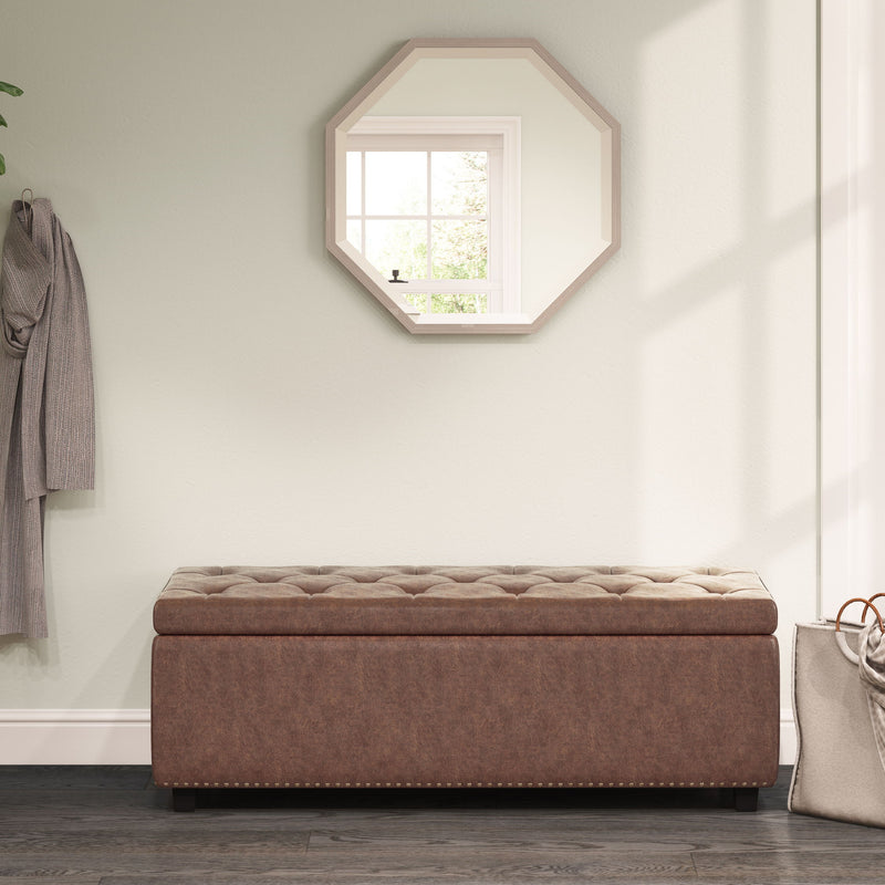 Hamilton - Upholstered Storage Ottoman