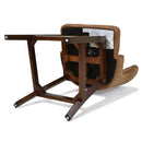 Holmes - Tufted High Back 360 Swivel Counter Height Barstool