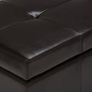 Castleford - Contemporary Storage Ottoman