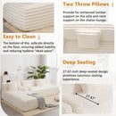 Cloud Sectional Sofa Upholstered Couch Free Combined Sofa