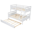 Bunk Bed With Ladder And Safety Guardrail