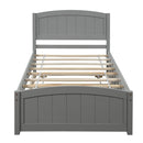 Platform Bed & Headboard, Footboard And Wood Slat Support