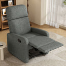 Modern Recliner Manual, Home Theater Chair With Adjustable Backrest