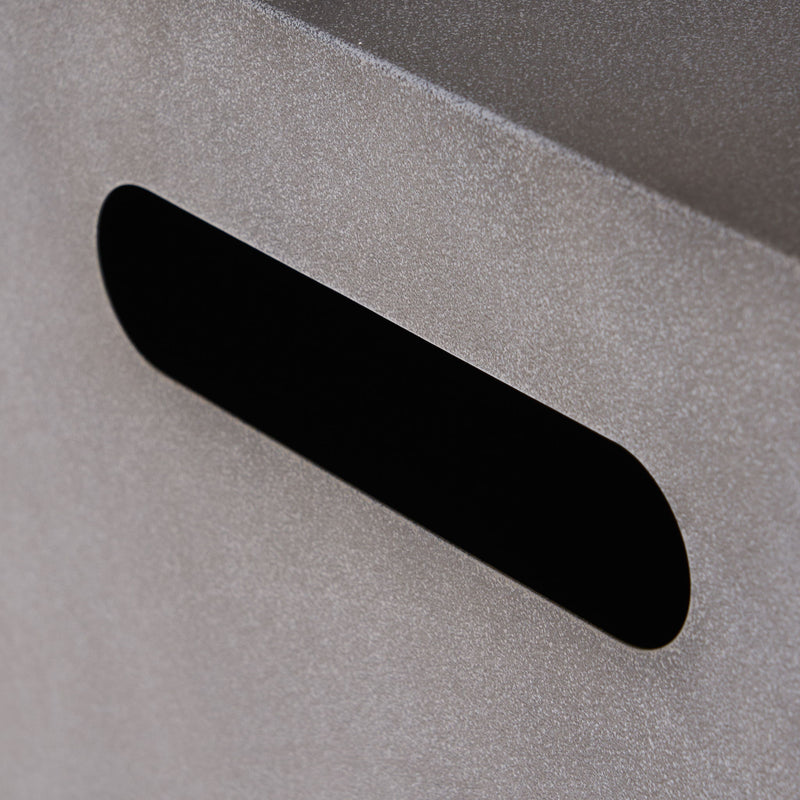 Modern Tank Holder Side Table With Powder Coated Frame