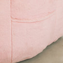 Beanbag Chair, Beanbag Sofa Chair With Armrests Stuffed High Density Foam